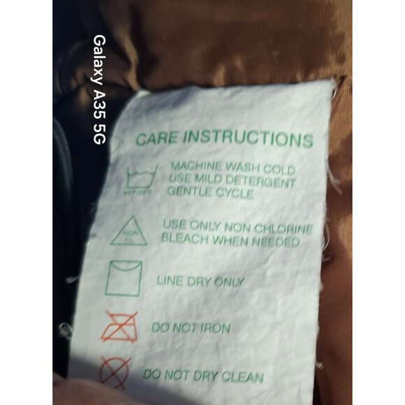 Obermeyer Juniors 14 Brown Insulated Nylon Ski Jacket W/ Hood & Zipper Pockets - Picture 11 of 11